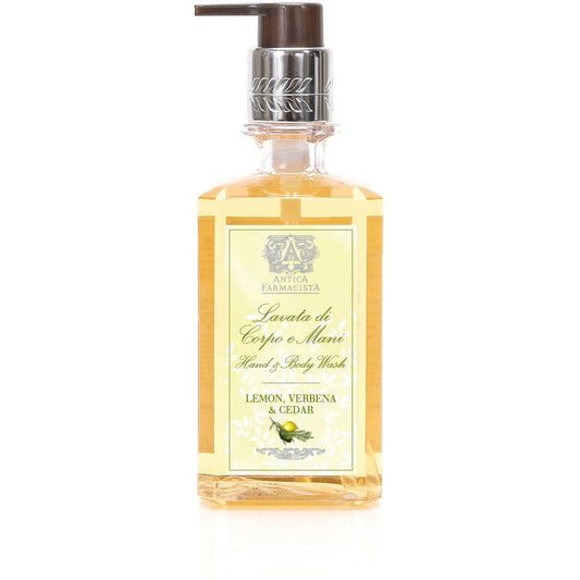 Antica Farmacista - 10oz Hand and Body Wash - Lemon, Verbena & Cedar - Findlay Rowe Designs