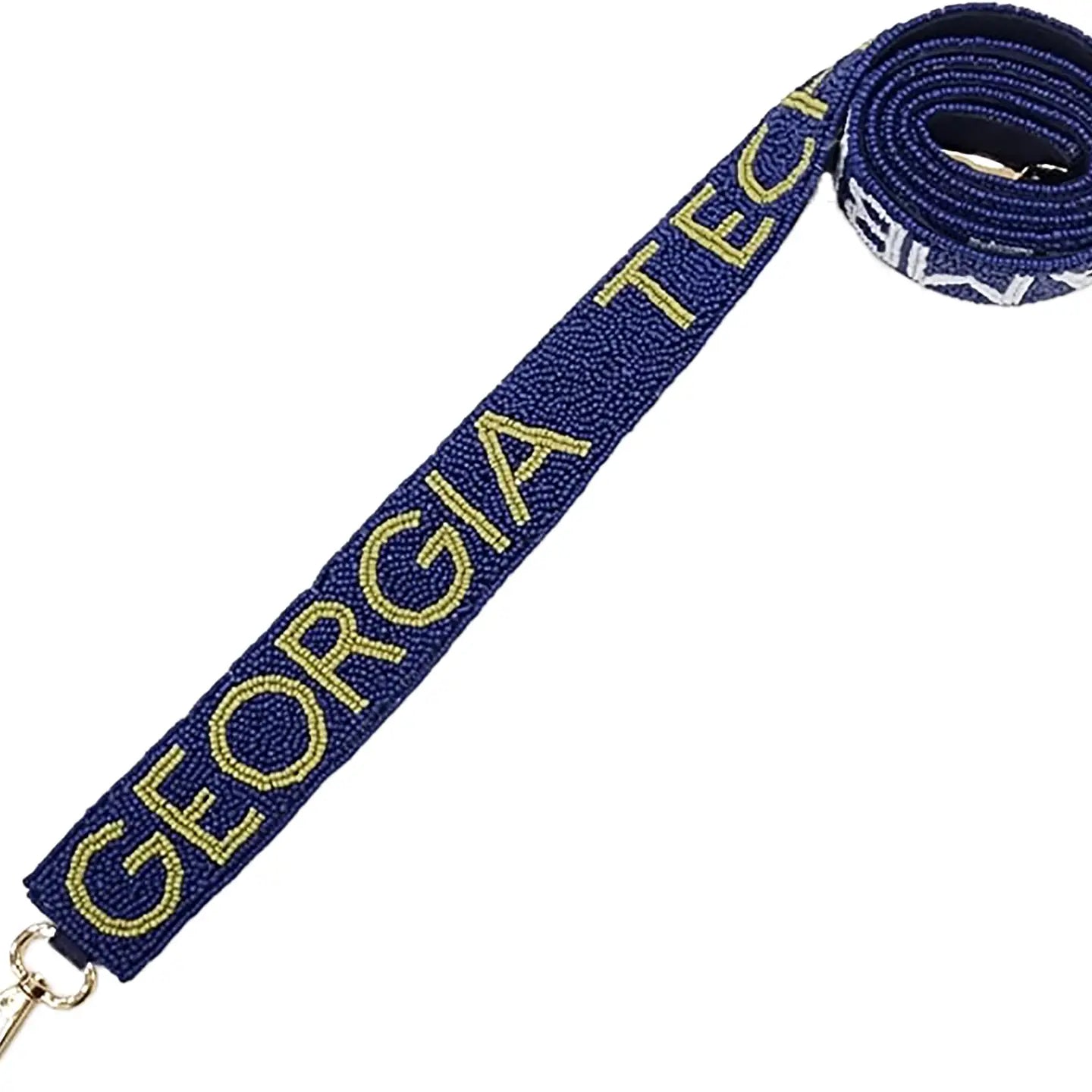 Beaded Strap - Georgia Tech Ramblin' Wreck - Findlay Rowe Designs