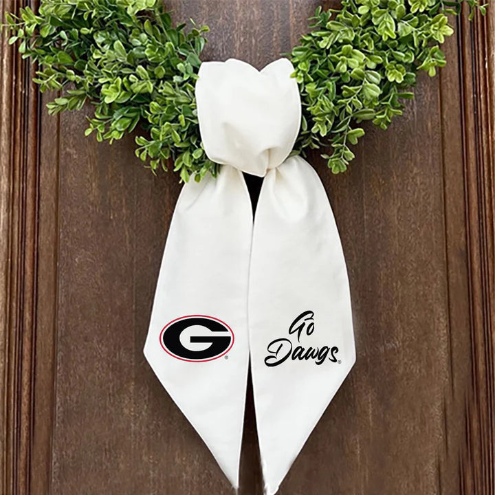 Wreath Sash - 55in - UGA - Findlay Rowe Designs