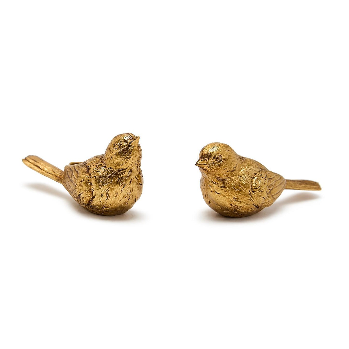 Two's Company- Golden Birds - Resin - Findlay Rowe Designs