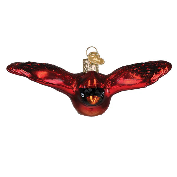 Old World Christmas - Ornament - Cardinal in Flight