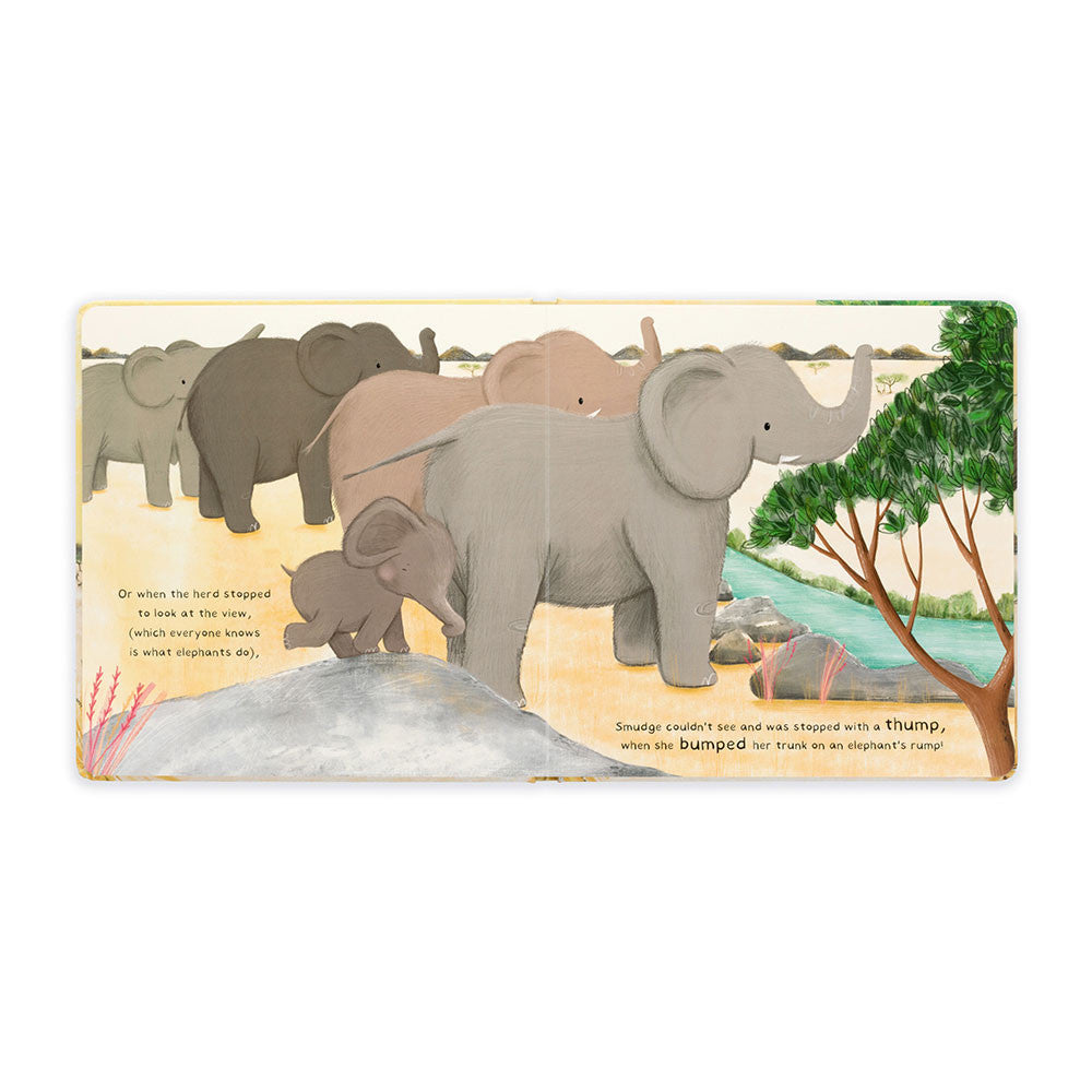Jellycat - Book - Smudge The Littlest Elephant - Findlay Rowe Designs