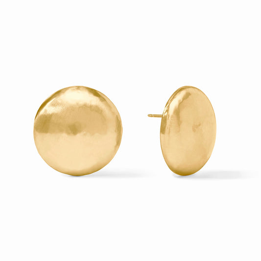 Julie Vos - Earring - Solara Statement Stud - Gold