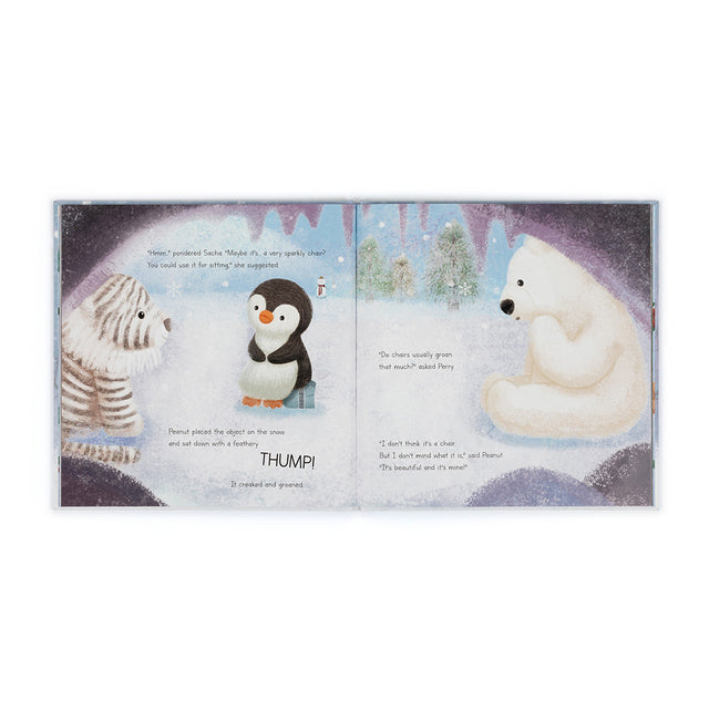 Jellycat - Book - Peanut Penguin’s Perfect Present - Findlay Rowe Designs