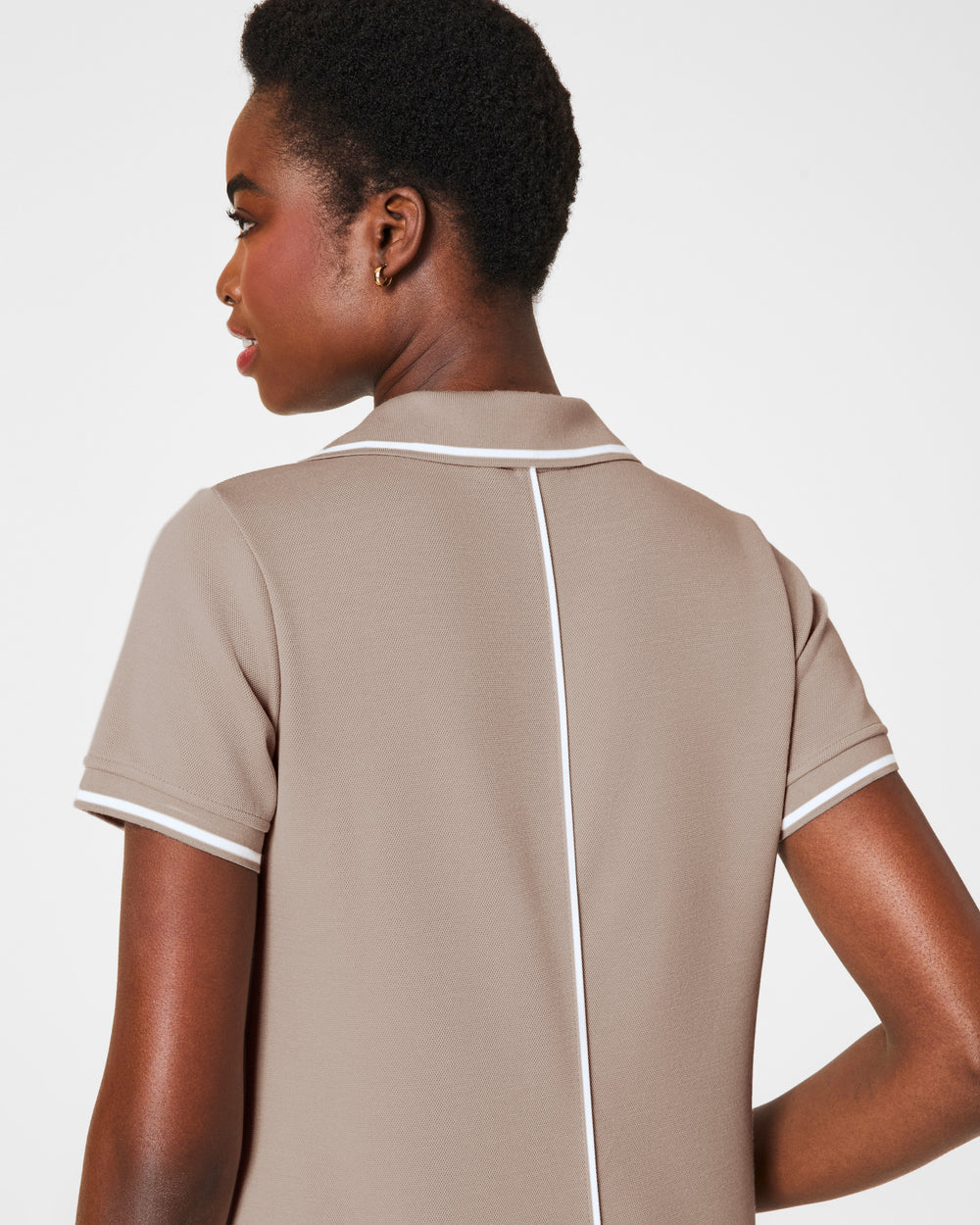 SPANX - AirEssentials Pique Polo Midi Dress - Ashwood - Findlay Rowe Designs