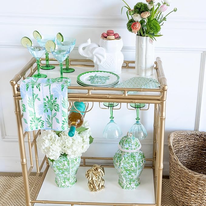 Lilly Pulitzer - Large Ginger Jar 12in - Garden Glisten - Findlay Rowe Designs