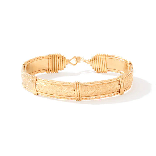 Ronaldo - Angelina Bracelet - Gold - 7 in - Findlay Rowe Designs