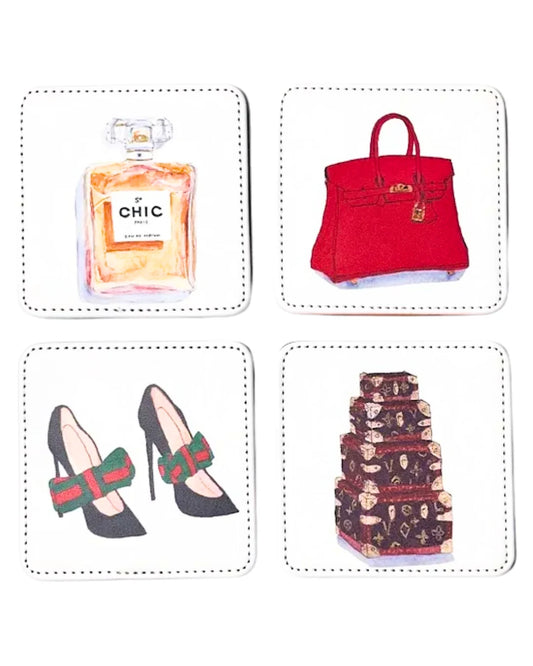 Keva Style - So Chic - Coasters Set of 4