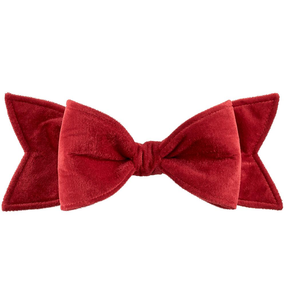 Ornament - Velvet Bow Ornament - Red