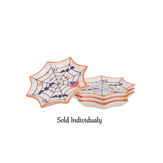 Temp-Tations - Boofetti 8in Plate - Spider Web - Findlay Rowe Designs