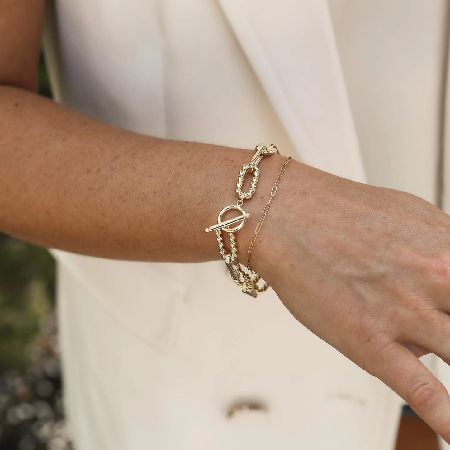 Natalie Wood - She's Spicy Chain Link Bracelet - Findlay Rowe Designs