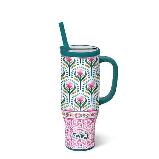 Swig - Mega Mug 30oz - Lotus Bloom - Findlay Rowe Designs