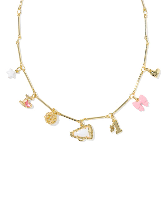 Kendra Scott - Necklace - Cheer Gold Charm - Findlay Rowe Designs