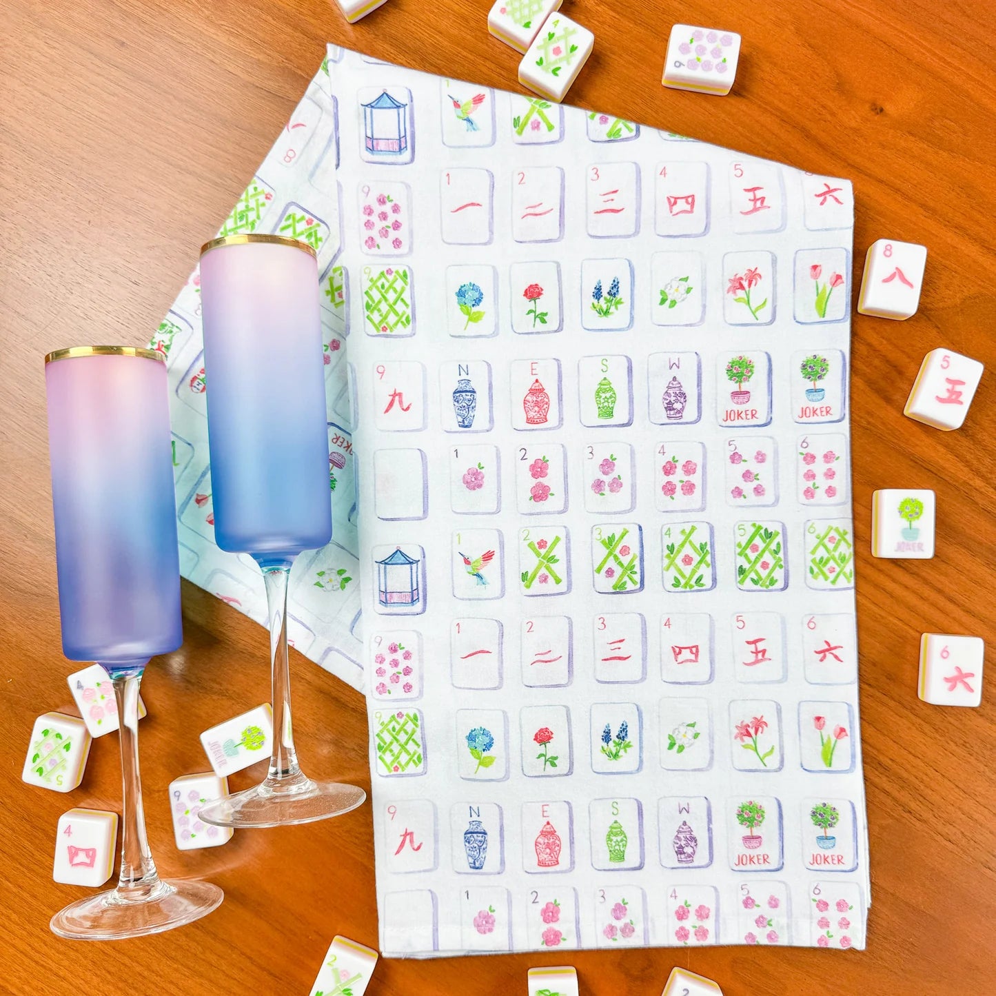 Towel - Mahjong Tiles
