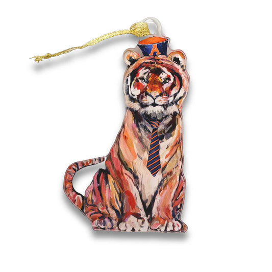 Lauren Dunn - Acrylic Ornament - Auburn Tiger