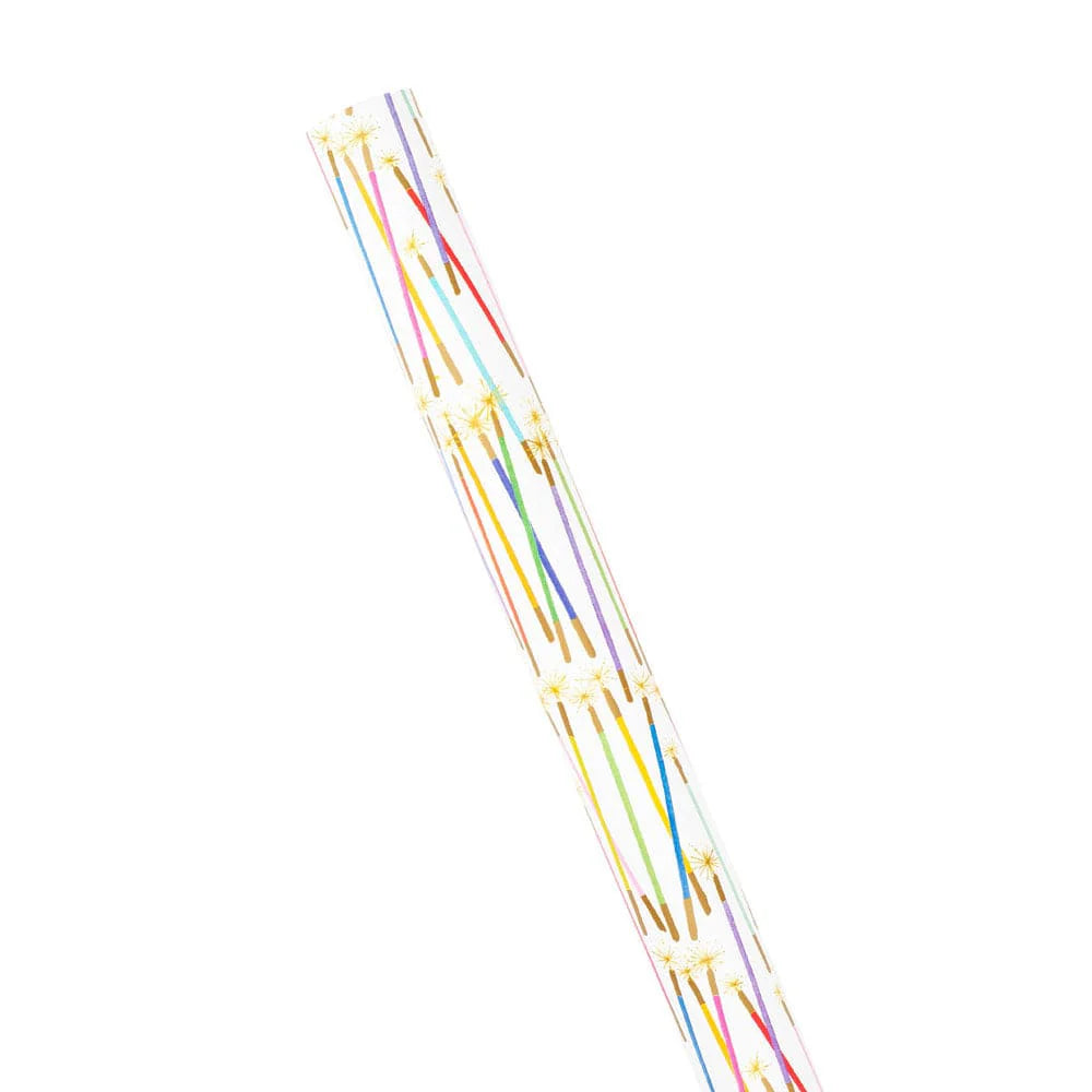 Caspari - Gift Wrap Roll - Party Candles STORE PICKUP ONLY - Findlay Rowe Designs