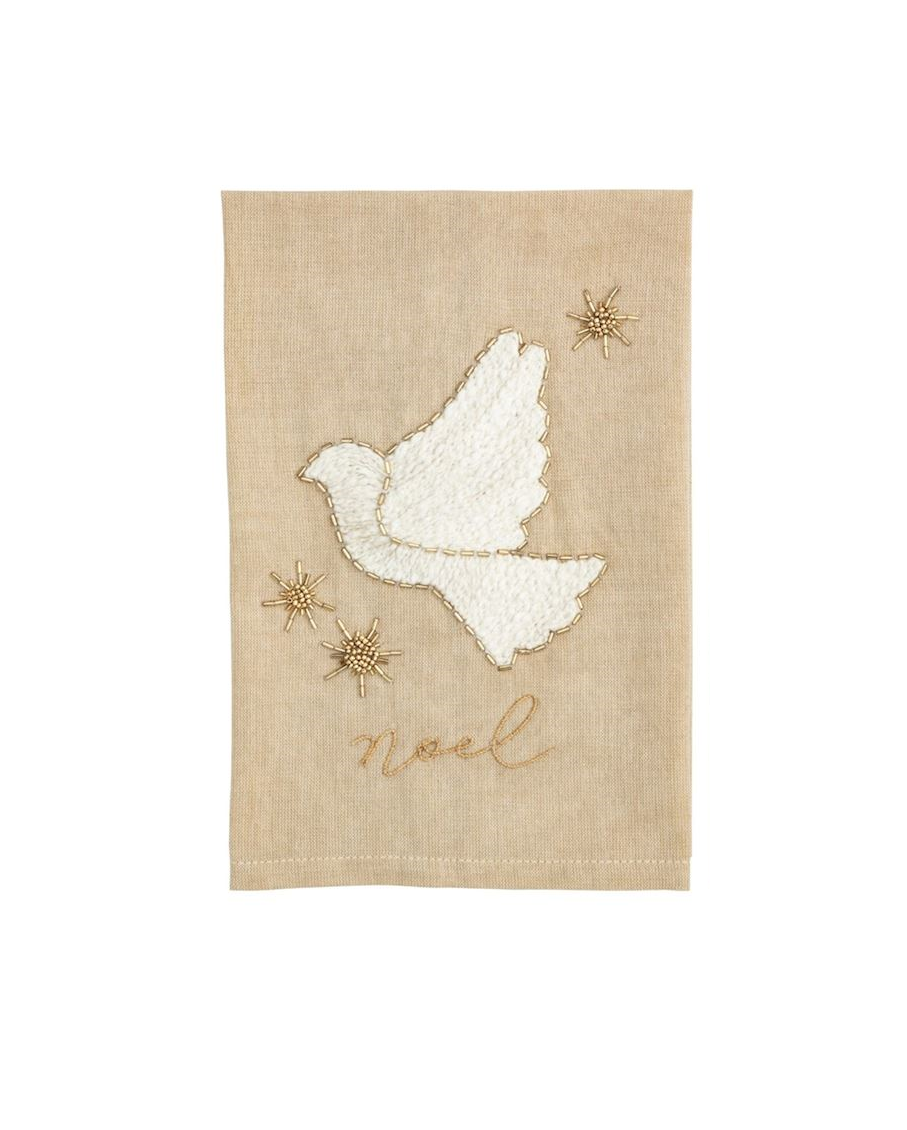 Mud Pie - Christmas Embroidered Towel - Inspirational