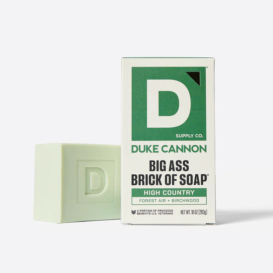 Duke Cannon - Big Ass Brick of Soap - High Country - Findlay Rowe Designs