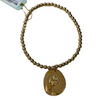 Enewton Extends - Classic Gold 4mm bead bracelet - Inspire Gold Charm