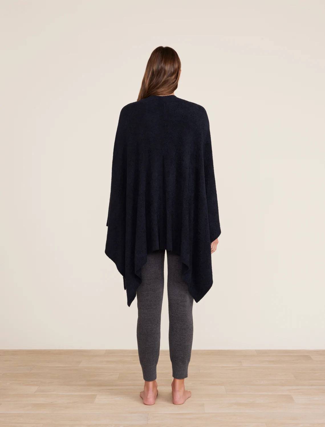 Barefoot Dreams -CozyChic Lite® Weekend Wrap - Black - Findlay Rowe Designs