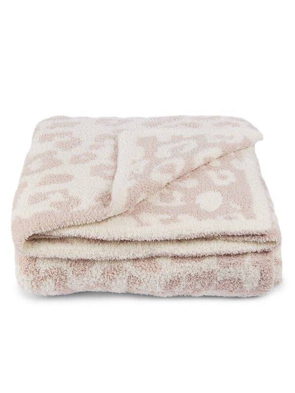 Barefoot Dreams - CozyChic Cream Stone Barefoot in the Wild Throw - Findlay Rowe Designs