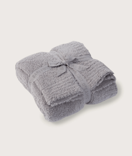 Barefoot Dreams - CozyChic Dove Gray Throw - Findlay Rowe Designs