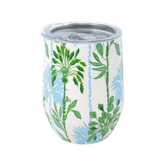 Lilly Pulitzer - Stemless Wine Insulated 12oz - Swayin in the Breeze - Findlay Rowe Designs