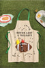 Mud Pie - Pocket Apron - Football