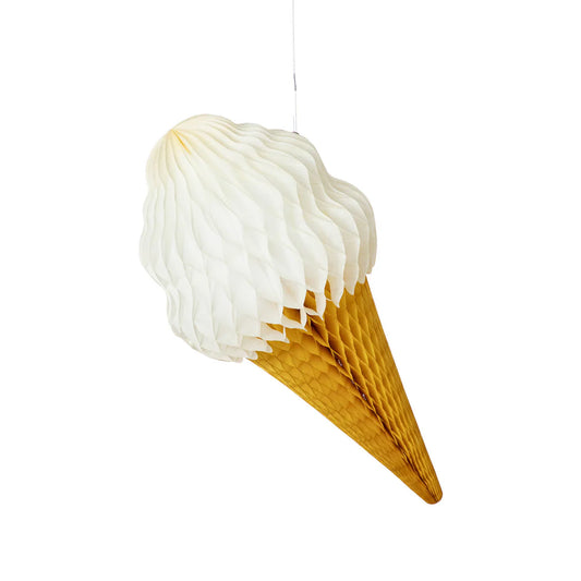 Hester and Cook - Honeycomb Celebration Ice Cream Cone - Vanilla - Findlay Rowe Designs