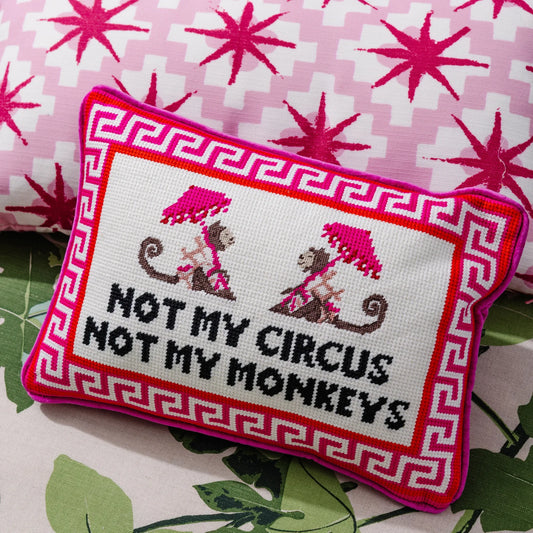 Furbish Studio - Pillow - Not My Circus - Findlay Rowe Designs