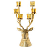 Gold Stag Candelabrum Centerpiece