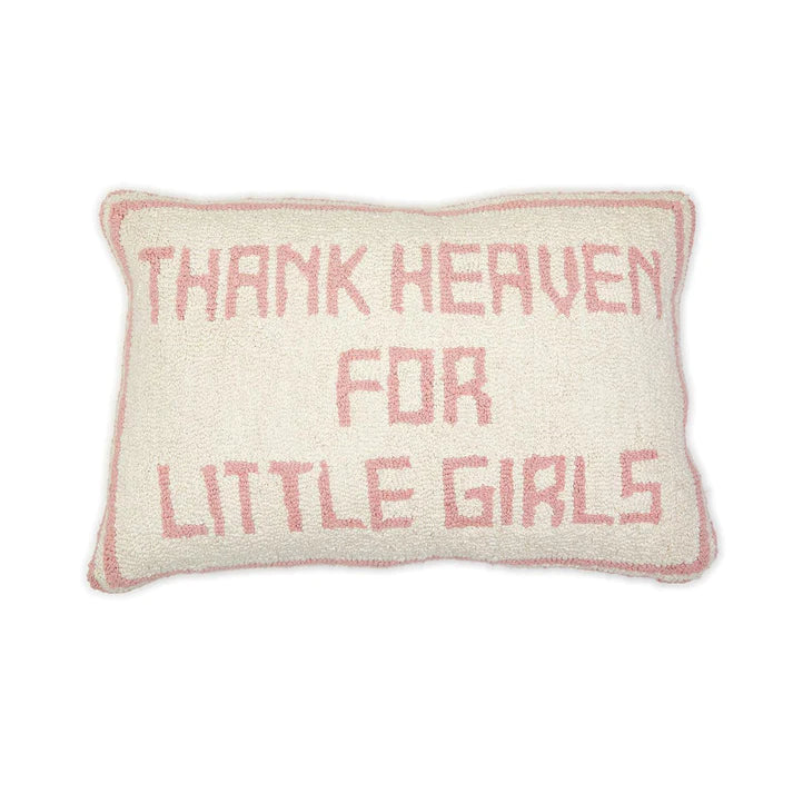 Pillow - Embroidered - Thank Heaven - Findlay Rowe Designs