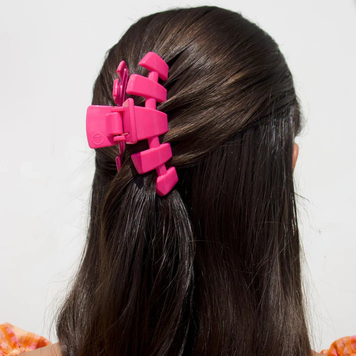 Teleties - Classic Medium Claw Hair Clip - Tropical Punch - Findlay Rowe Designs
