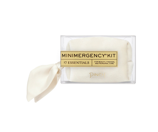 Pinch Provisions - Velvet Scarf Minimergency Kit - Ivory - Findlay Rowe Designs