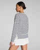 Spanx - Top - AirEssentials Crewneck Long Sleeve - Timeless Navy Stripe - Findlay Rowe Designs