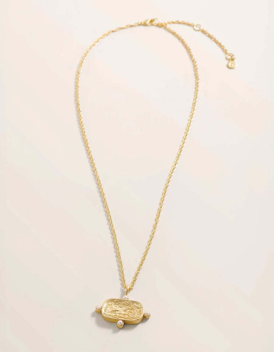 Spartina - Necklace - Salt Marsh 18" - Gold - Findlay Rowe Designs