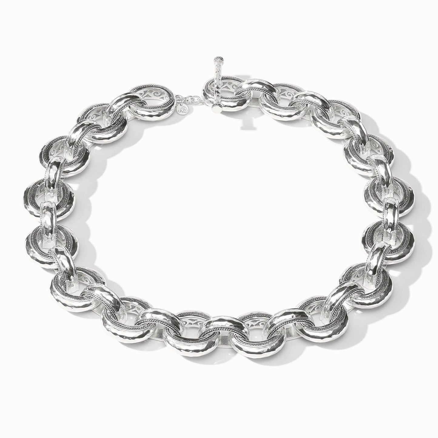 Julie Vos - Necklace - Cannes Demi Link - Silver