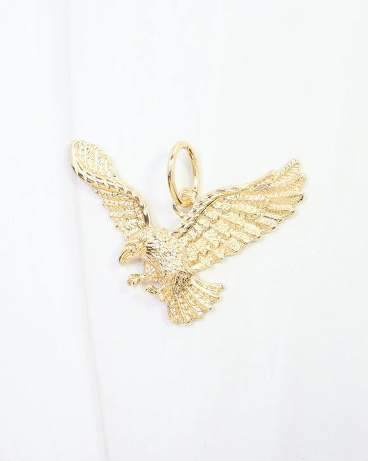 Caroline Hill - Chelsey Gold Charm - Eagle - Findlay Rowe Designs