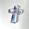 Lauren Dunn - Periwinkle Acrylic Cross - Findlay Rowe Designs