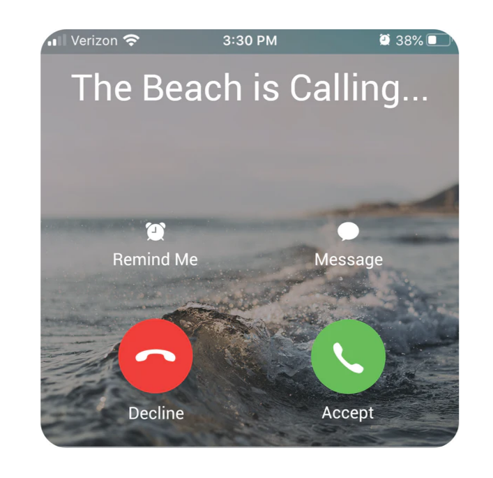 Drinks On Me Coasters - The Beach is Calling - Findlay Rowe Designs