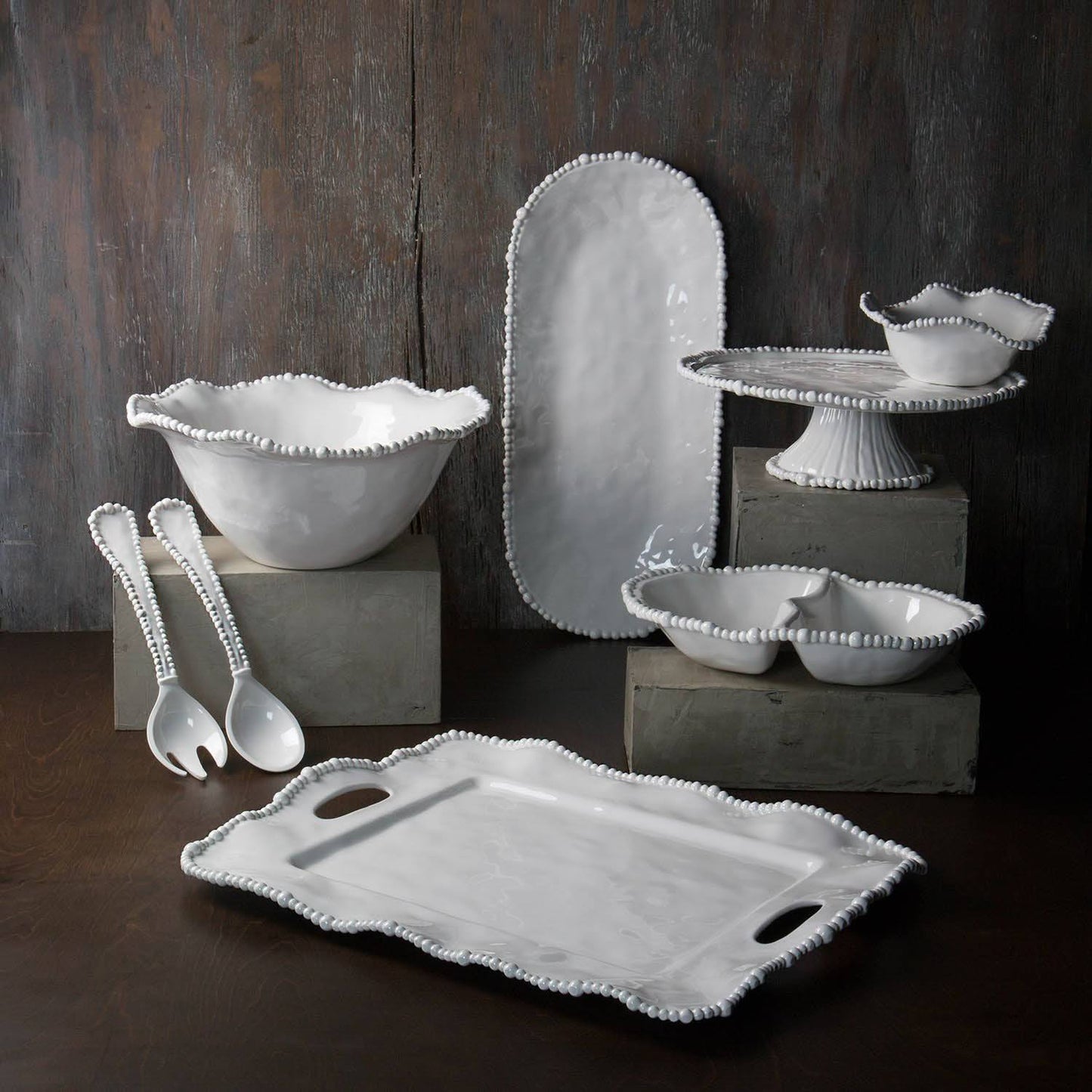 Beatriz Ball - VIDA Alegria Baguette Platter White - MEDIUM - Findlay Rowe Designs