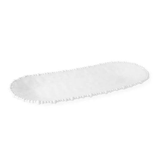 Beatriz Ball - VIDA Alegria Oval Tray White - LARGE - Findlay Rowe Designs