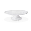 Beatriz Ball - VIDA Alegria Pedestal Cake Plate White - Findlay Rowe Designs