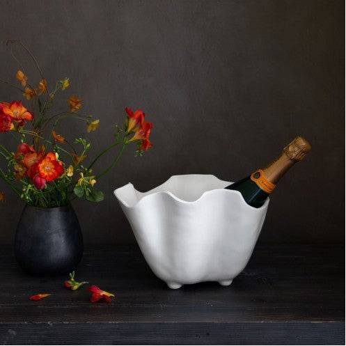 Beatriz Ball - VIDA Nube White Ice Bucket - Findlay Rowe Designs