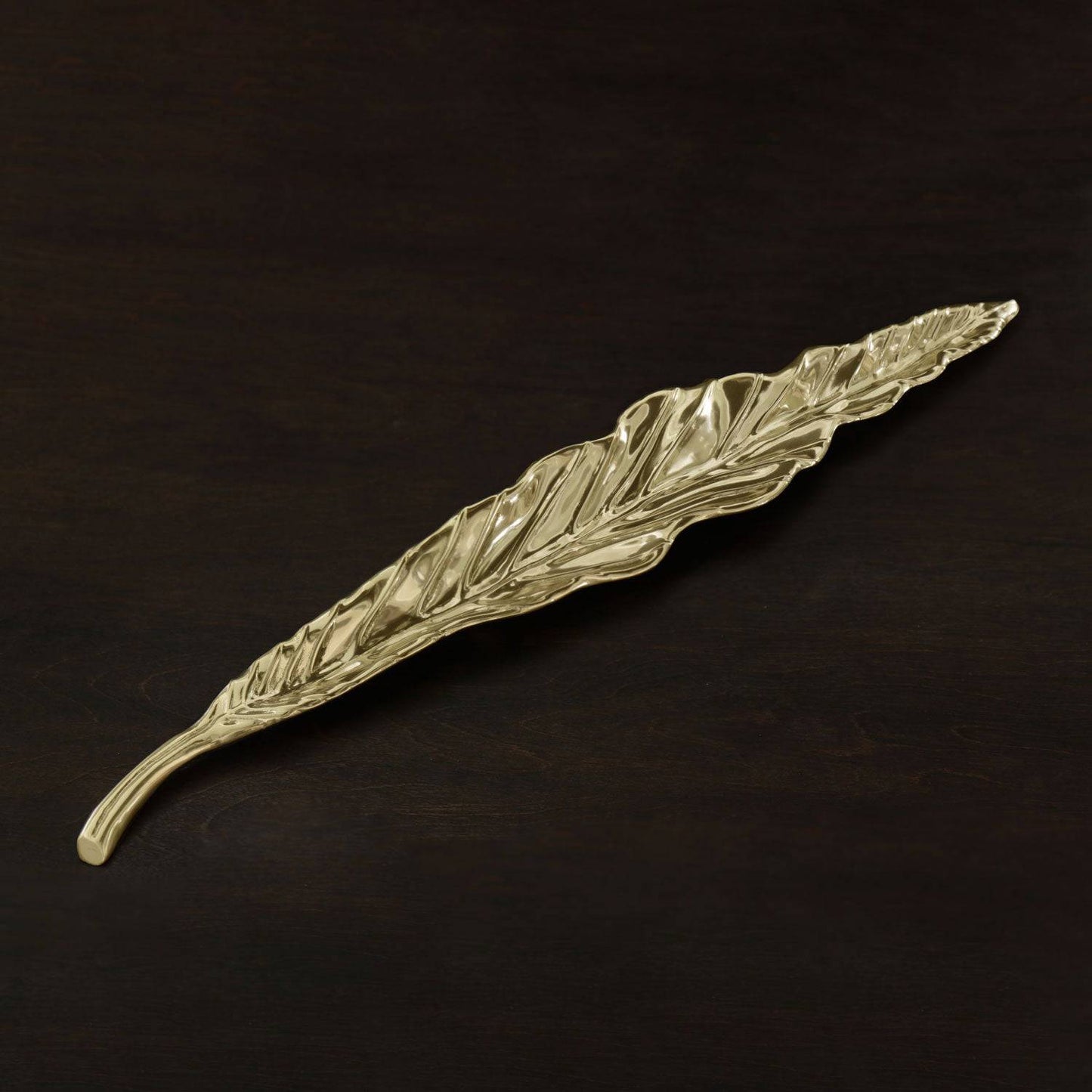 BEATRIZ BALL- SIERRA MODERN Olivia Leaf Platter (Gold) - Findlay Rowe Designs