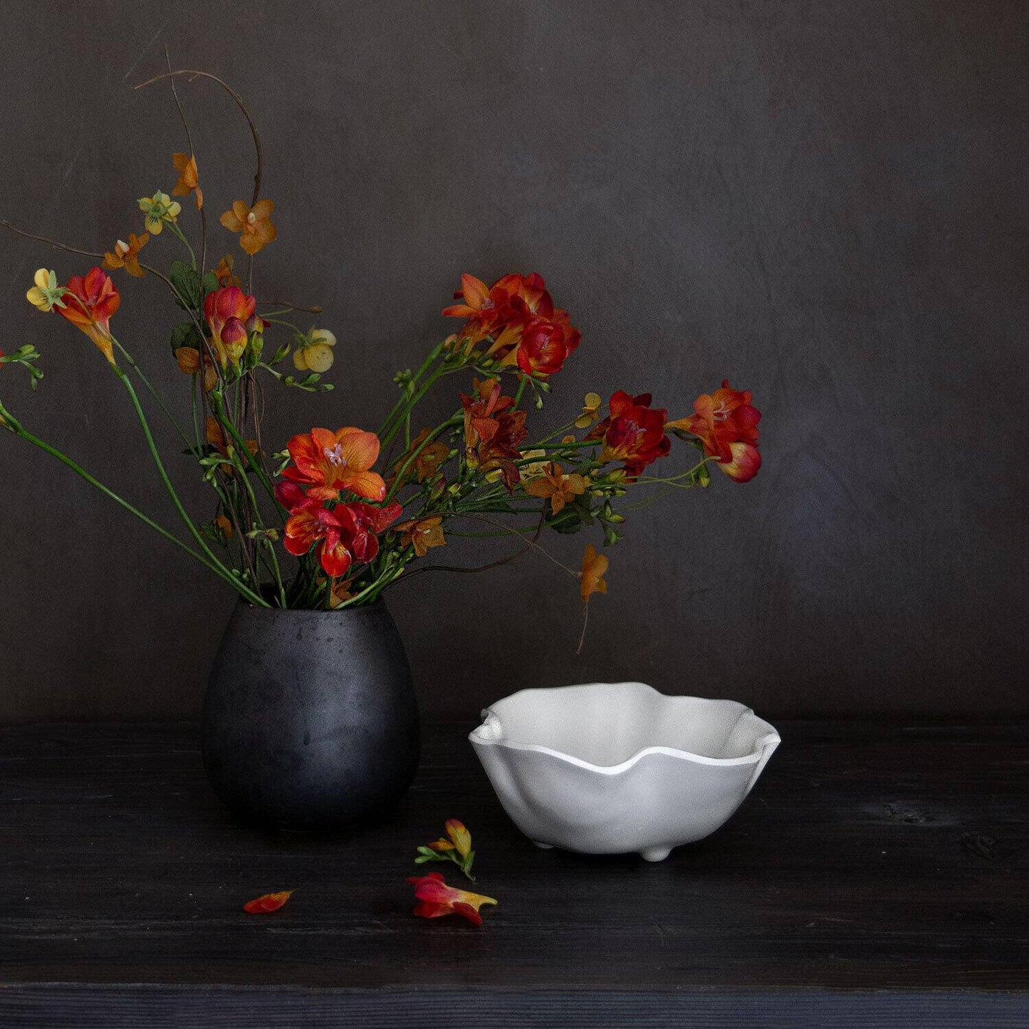 Beatriz Bowl - VIDA Nube Small White Bowl - Findlay Rowe Designs