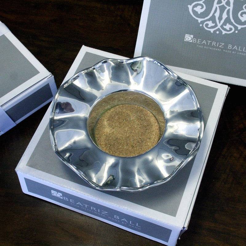 Beatriz Ball - GIFTABLES Vento Silver Wine Coaster - Findlay Rowe Designs