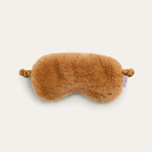 Warmies - Sherpa Brown Eye Mask