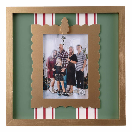 Glory Haus - 5x7 Frame - Christmas Tree Stripes - Findlay Rowe Designs
