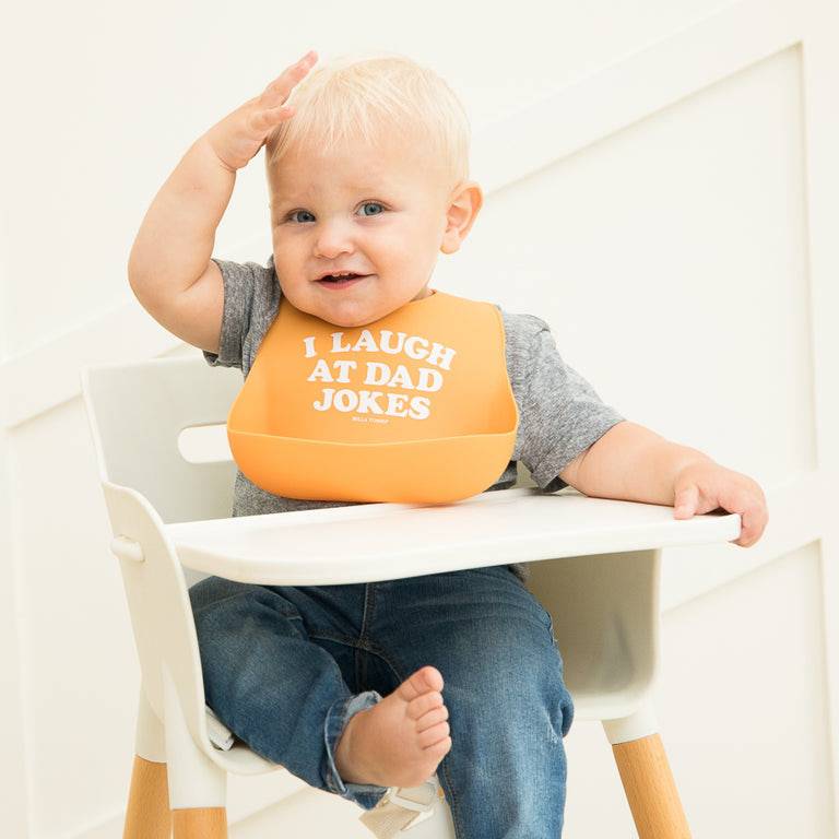 Bella Tunno - Wonder Bib - I Laugh At Dad Jokes - Findlay Rowe Designs